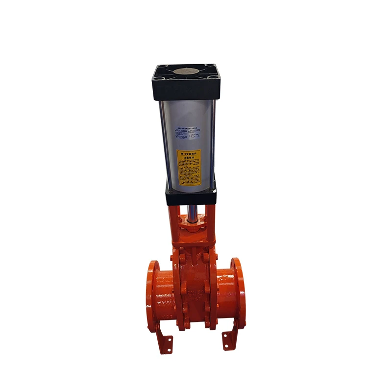 Pneumatic Discharge Gate Valve Actuator