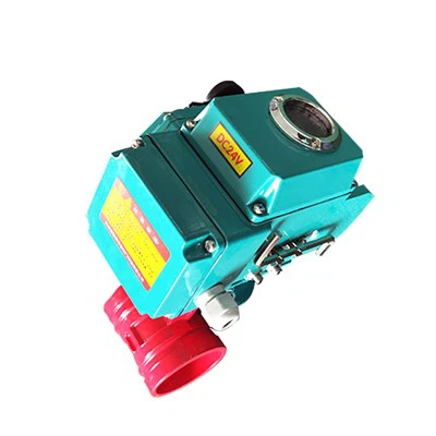 Falf glöyn byw wedi'i rodio â modur trydan