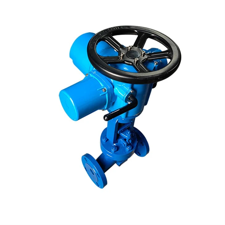 Electric Actuator Steam Control Flange Globe Valve