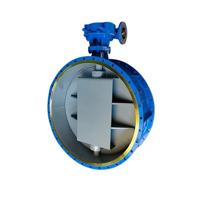 DN2300 Wcb Tri Falf Damper Llawlyfr Ecsentrig