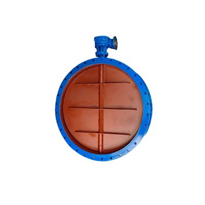 Falf mwy llaith â llaw fflans DN3000 WCB