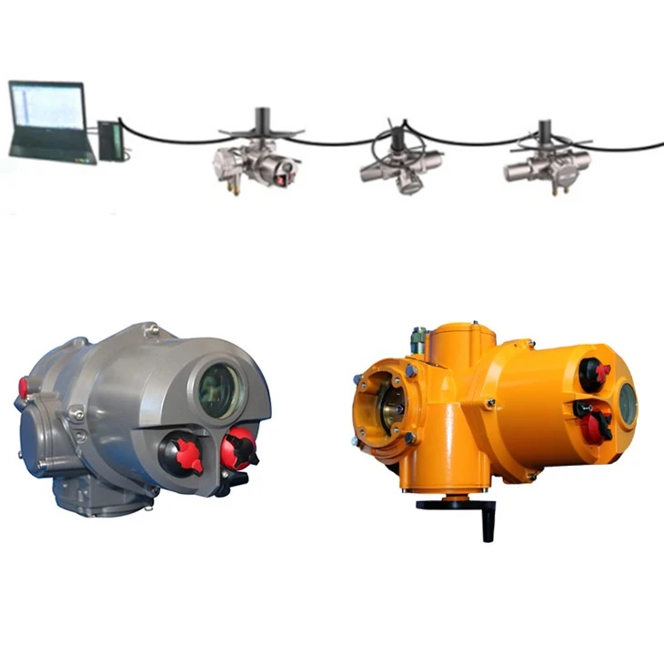 Wireless Communication Fieldbus Part-turn Electric Actuator
